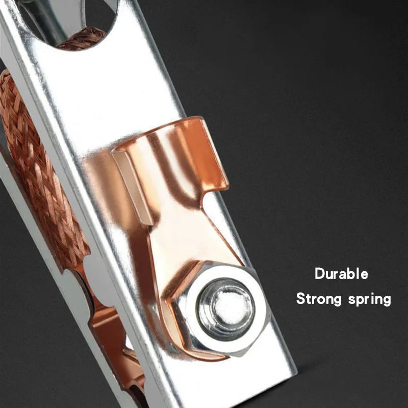 1Pc 300Amp Cable Clamp Ground Clamp Welding Electrode Holder Earth Clamp Electrode Clamp Welder Machine Tools Cable Clip Tools