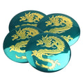 Wolf Dragon Emblem Wheel Center Cap Stickers, 56mm 4-Pack - image 5