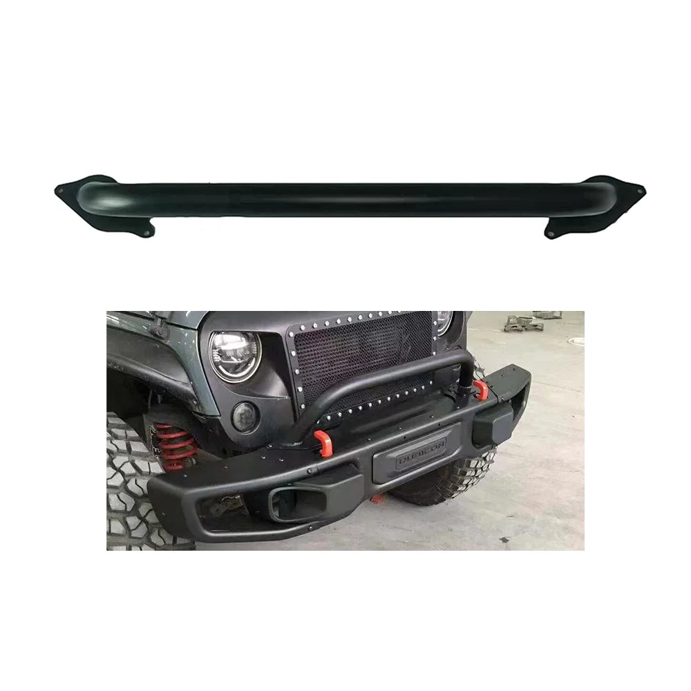Steel Front Bull Bar Bumper for Jeep Wrangler JK 2007-2017 - view 3