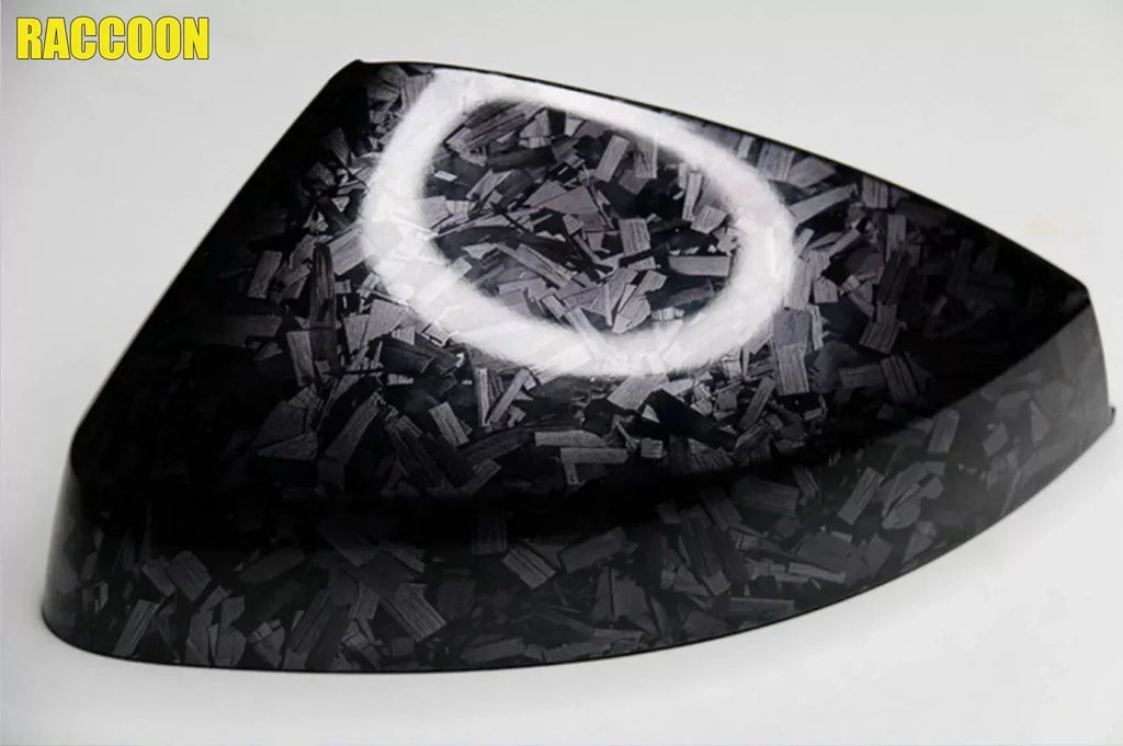 Glossy Black Forged Carbon Fiber Vinyl Wrap for Car & Motorcycle - image 5