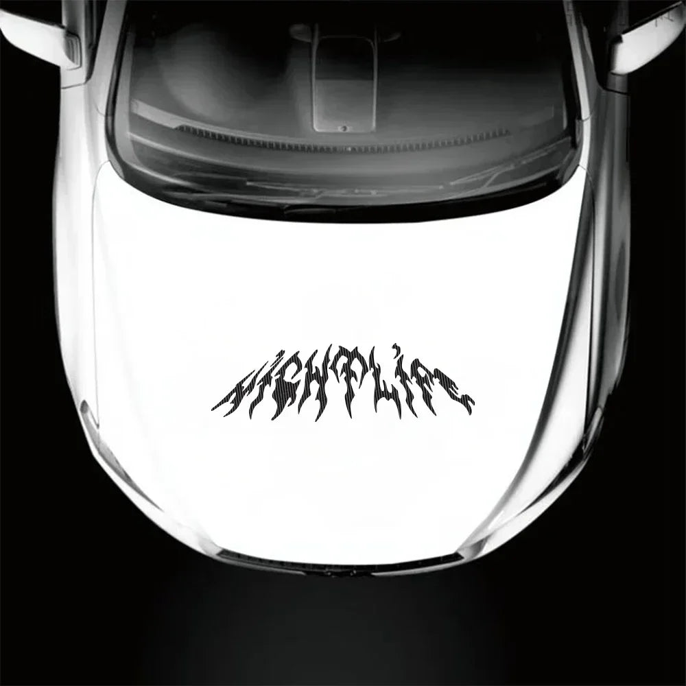 Waterproof Nightlife Car Rear Windshield Sticker Decal - image 2