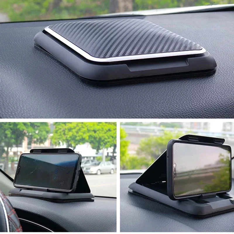 Universal Dashboard Car Phone Holder – Anti-Slip Suction