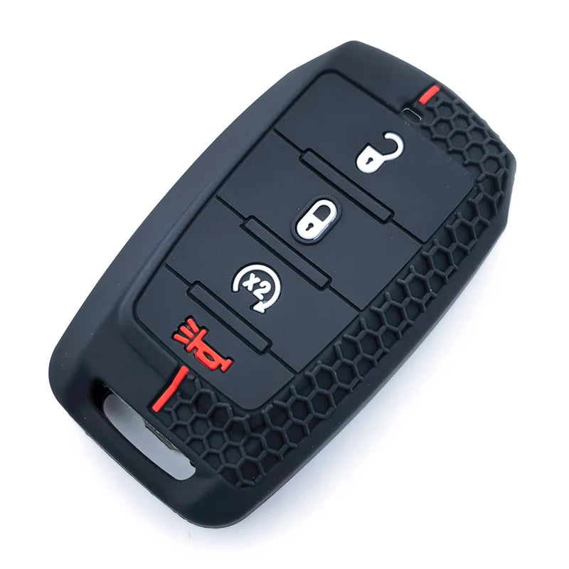 Stylish Silicone Key Fob Cover for Dodge Ram 2019-2021 - image 6