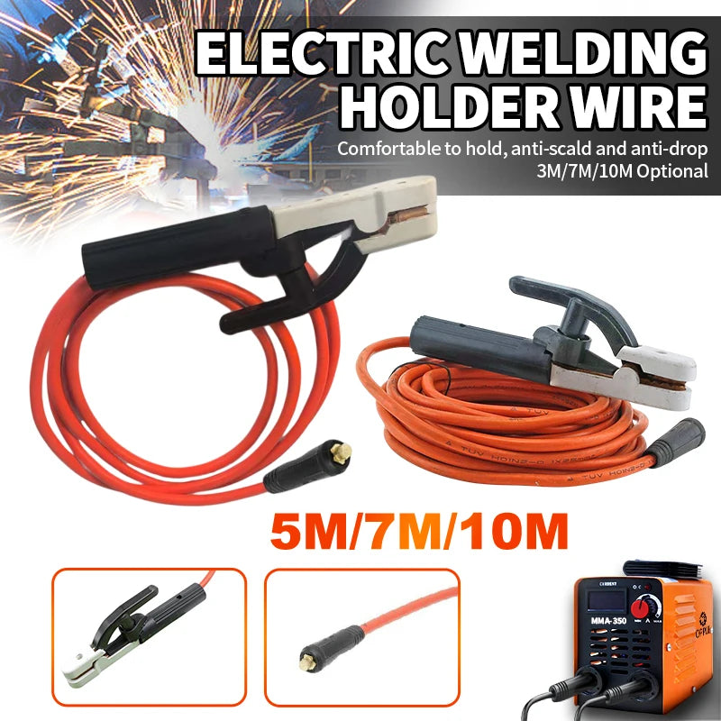 3-10M 300A Heavy-Duty Welding Cable – Extension Cord for Electrode Holders & Power Tools, Oil-Resistant & Durable