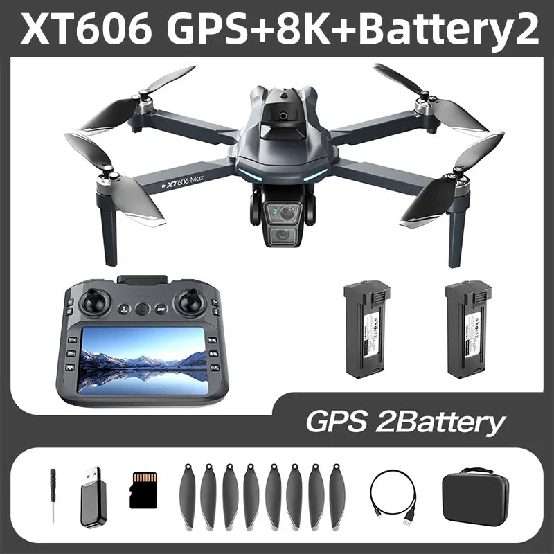 Lenovo XT606 4K GPS Drone Dual Camera 3-Axis Gimbal Brushless - image 18