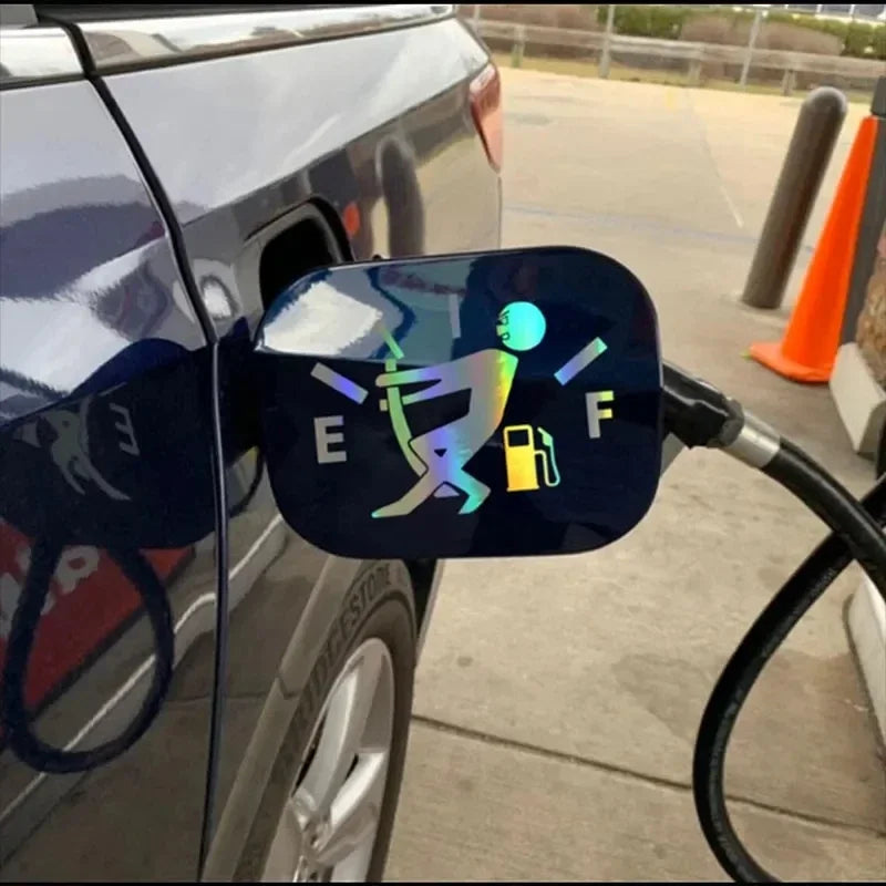 Funny Fuel Gauge Vinyl Car Sticker
