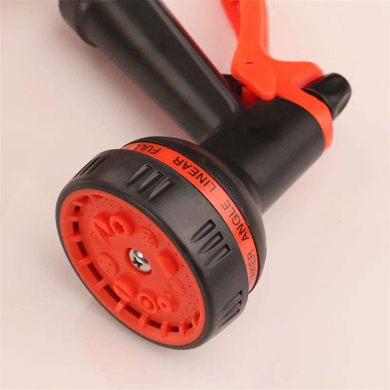 Garden Hose Nozzle 10 Function Car Wash High Pressure Water Spray Lawn Irrigation Spray Head, Vehicle Cleaning Tool Adjustable