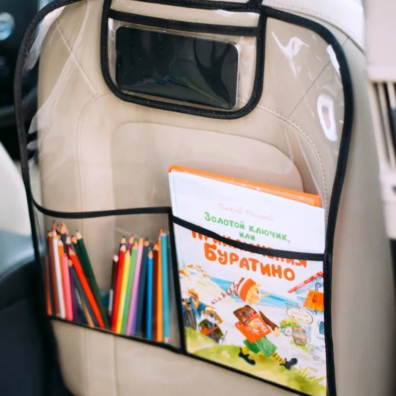 Car Seat Back Cover Protector For Kids Children Baby Kick Mat From Mud Dirt Clean Seat Covers Automobile Kicking Mat Accessories