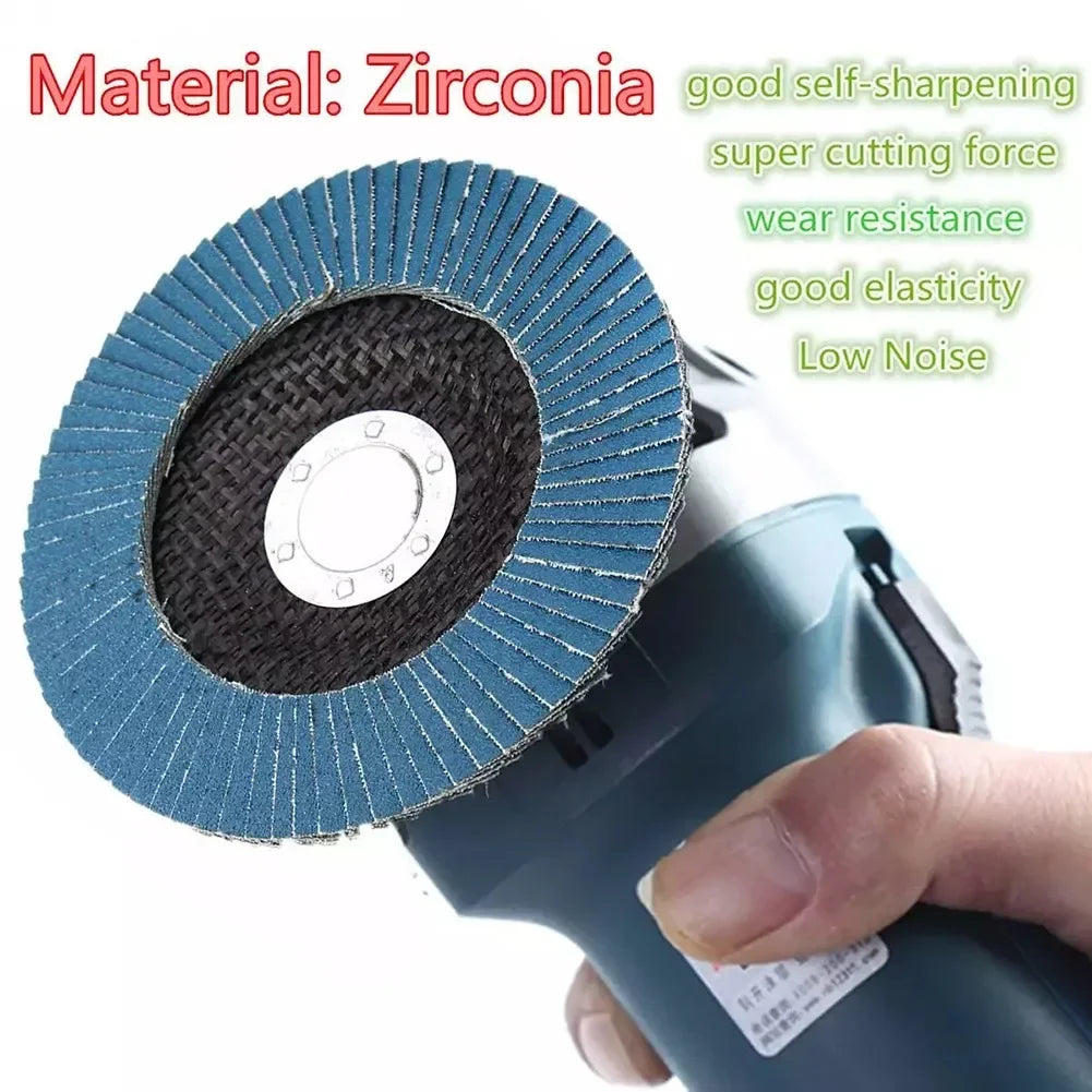 125mm 5 Inch Grinding Wheels Flap Discs Sanding Disc Abrasive Tool for Angle Grinder Metal Disco Diamantado Milling 40 60 80 120