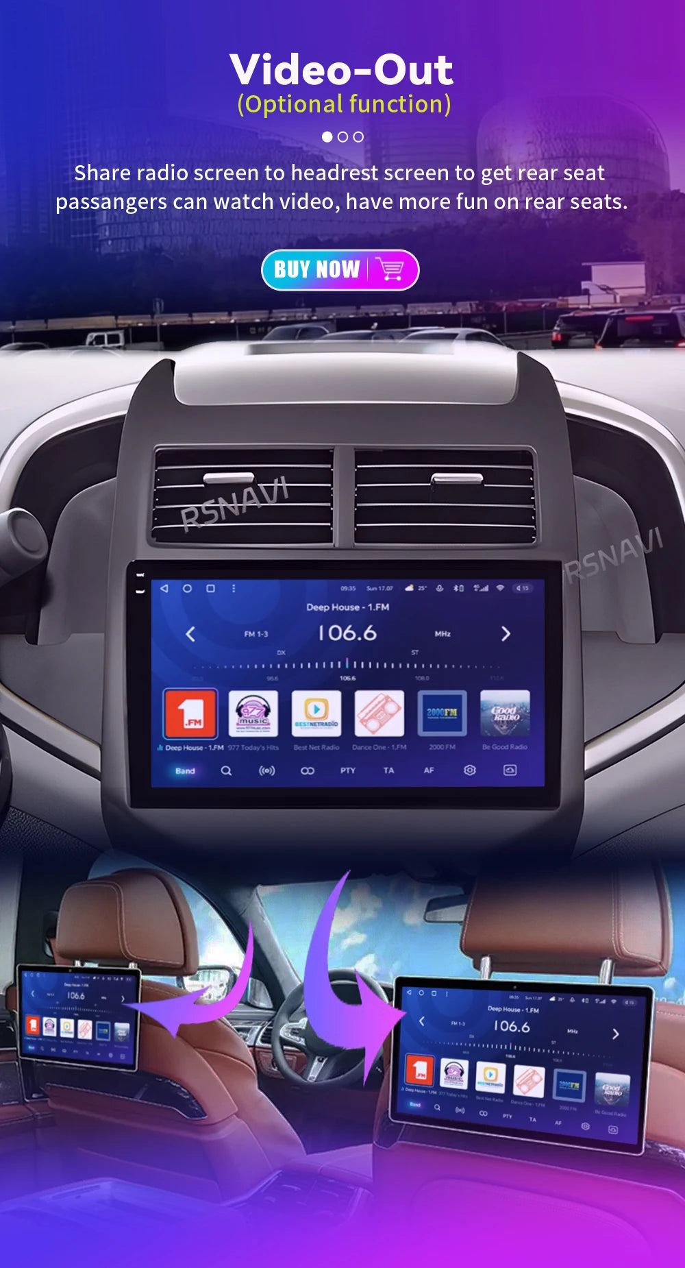 9-Inch CarPlay & Android Auto Radio for Chevy Aveo/Sonic (2011-2015) - image 23