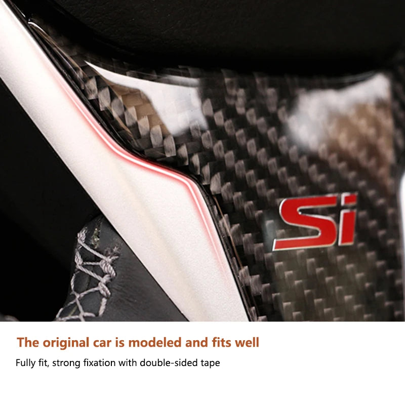 Steering Wheel Trim Cover for Honda Civic 10th Gen 2016-2021