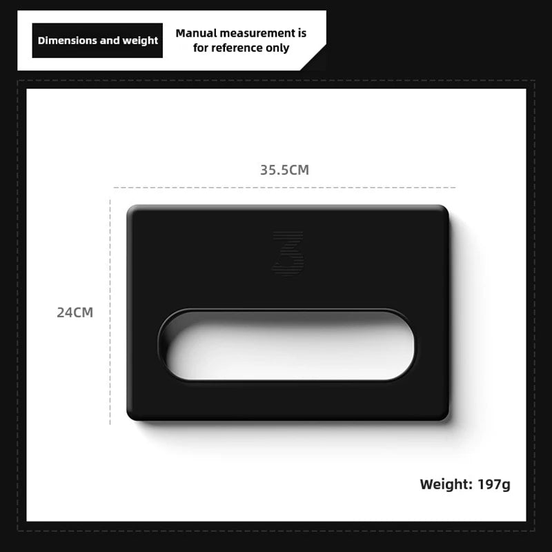 Under Screen Hidden Storage Tray for Tesla Model 3 and Model Y