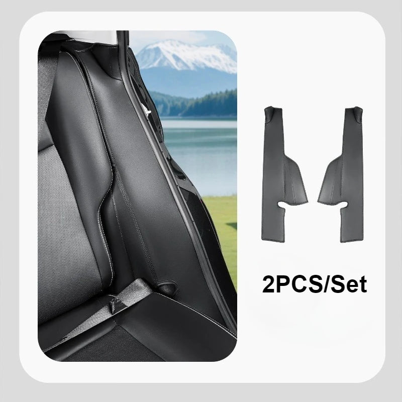 For RAV4 2020-2025: Rear Seat Side Cover Guards - Premium Protection Trim Set Anti-Scratch & Stain Guard Panels Accessories