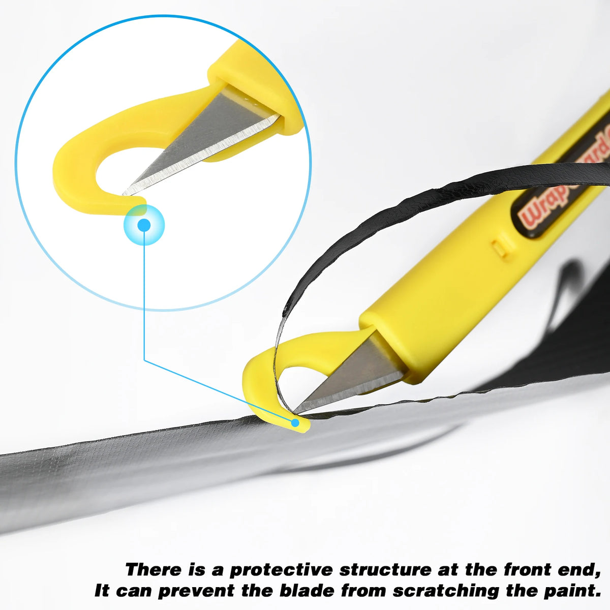 Precision Carbon Fiber Wrap Guard Knife Cutter Set with Blades - image 3