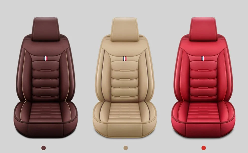 PU Leather Car Seat Covers for BMW 5 Series (F10, G30, E60 and More)