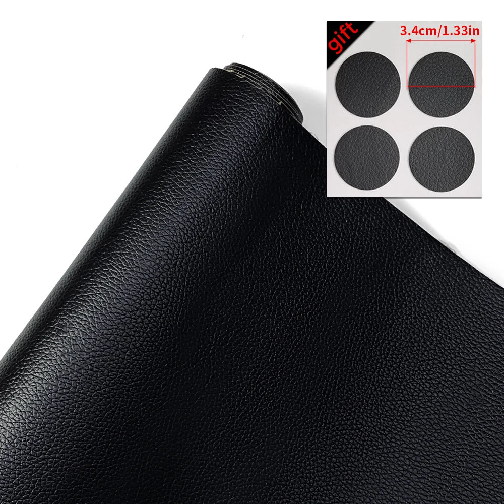 Self-Adhesive PU Leather Repair Sheet for Car Seats and Sofas