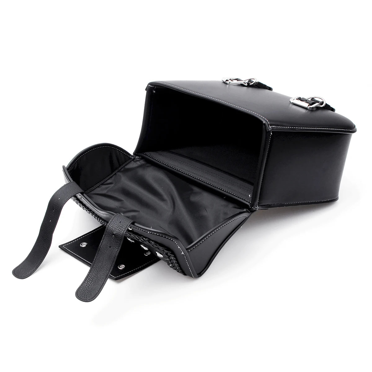 Large Motorcycle Saddlebags Pair for Sportster 883/1200 - image 15