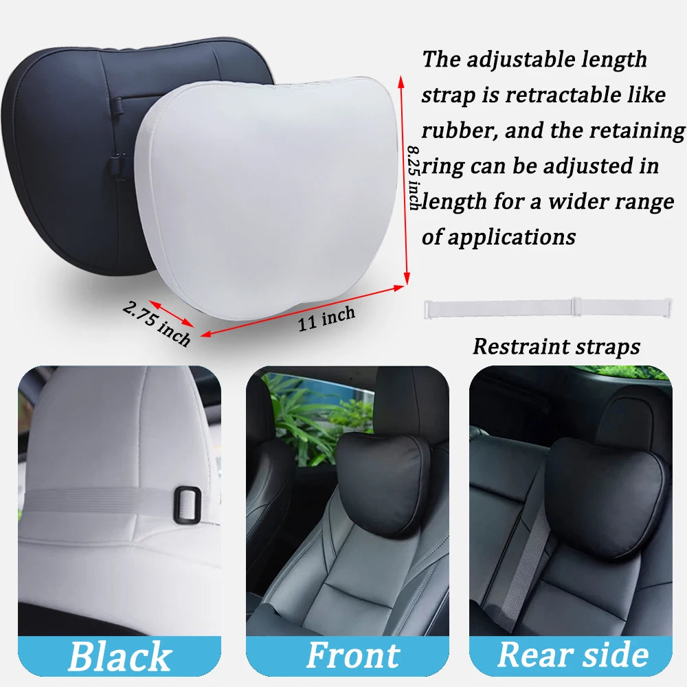 Car Headrest Neck Pillow for Model 3 and Model Y