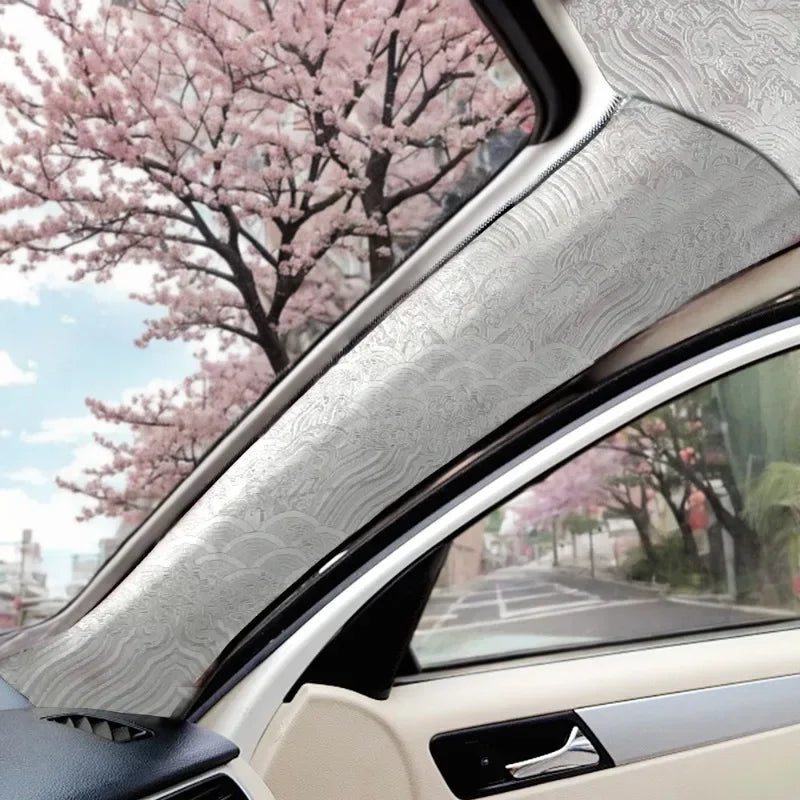 Self-Adhesive Pillar and Headliner Fabric Wrap, 59 x 19.7 in