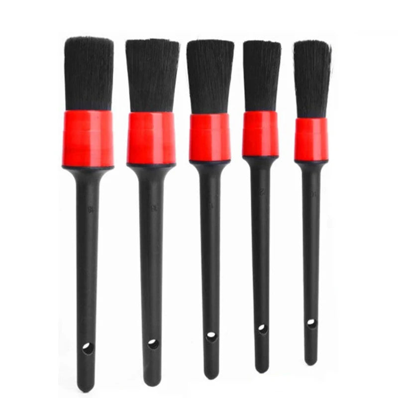 Detailing Brush Set, 1/5 Pieces – Auto Interior & Wheels