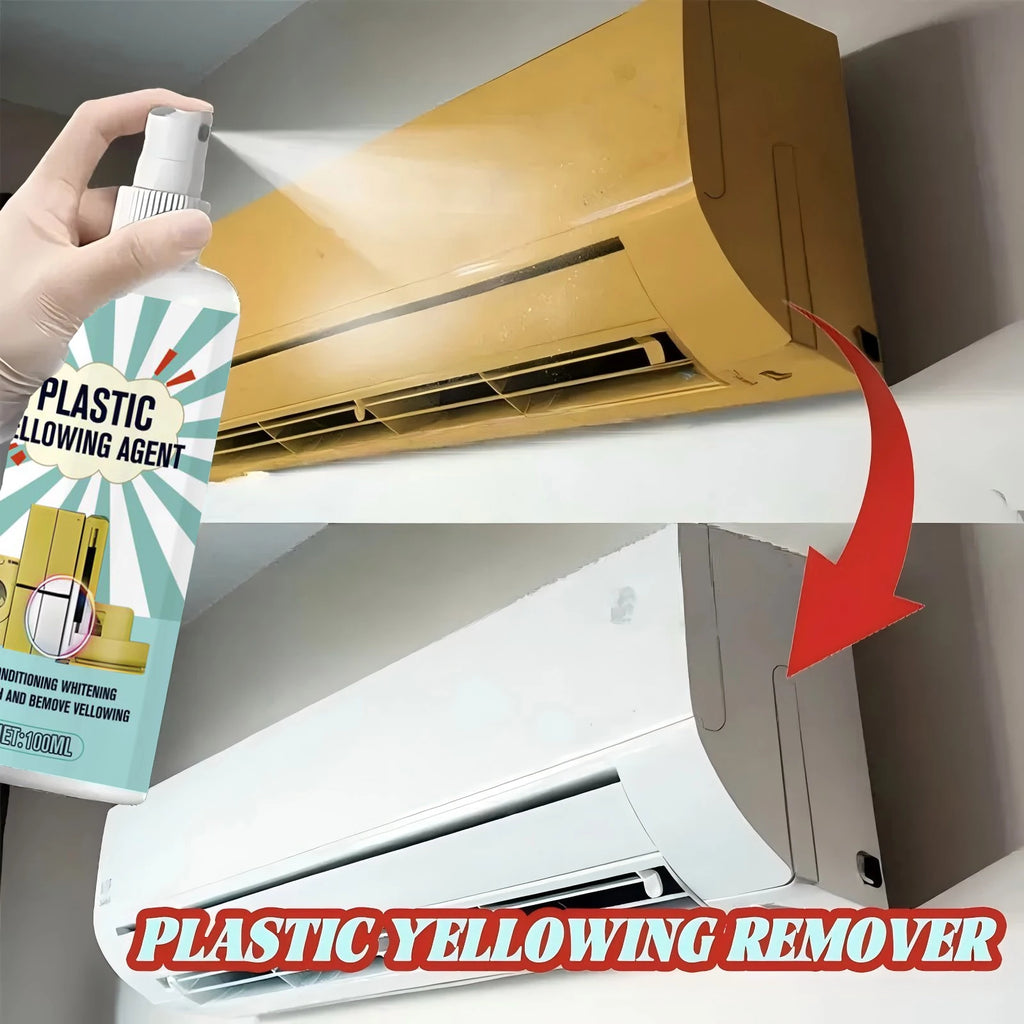 Plastic Yellowing Remover Spray for Air Conditioners and Home Appliances