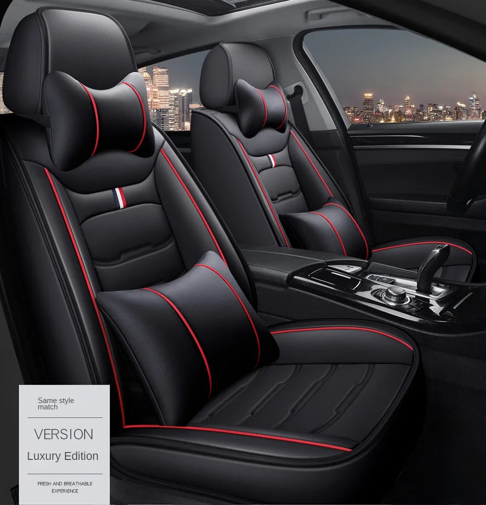 PU Leather Car Seat Covers for BMW 5 Series (F10, G30, E60 and More)