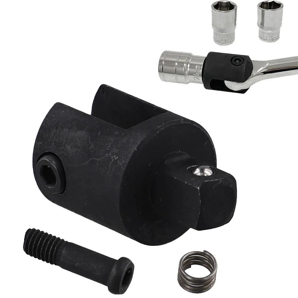 1/2 Inch Replacement Knuckle Breaker Bar Head Kit Strong Power Bar Head 1/2F Rod Socket Wrench F-type Strong Lever Steer Handle
