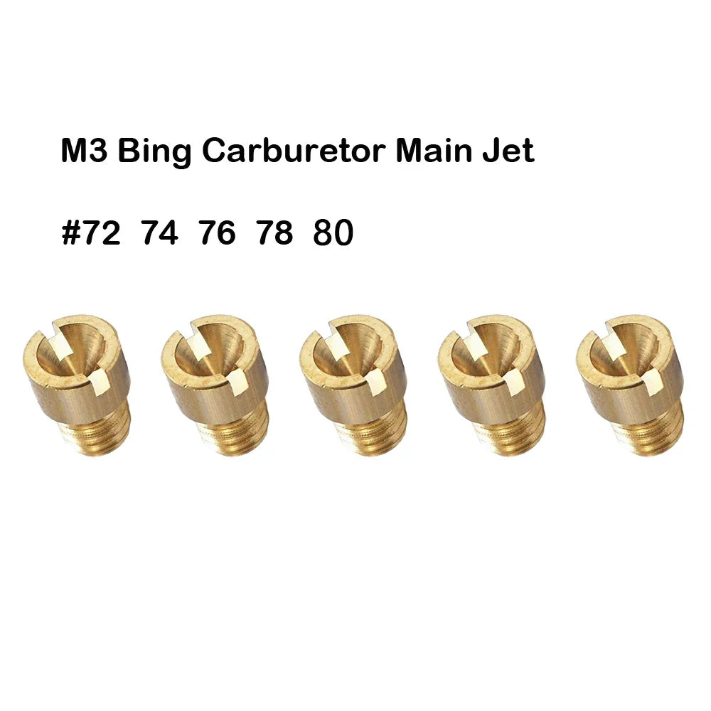 M3 Bing Main Jet Carburetor Nozzle for Motorcycles - image 7