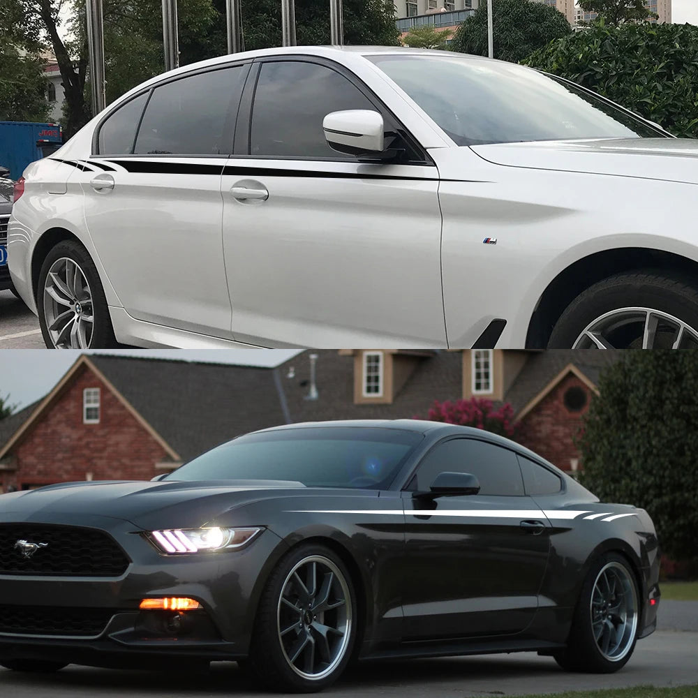 Universal Car Vinyl Stripes - Self-Adhesive & Weatherproof Decals - image 2