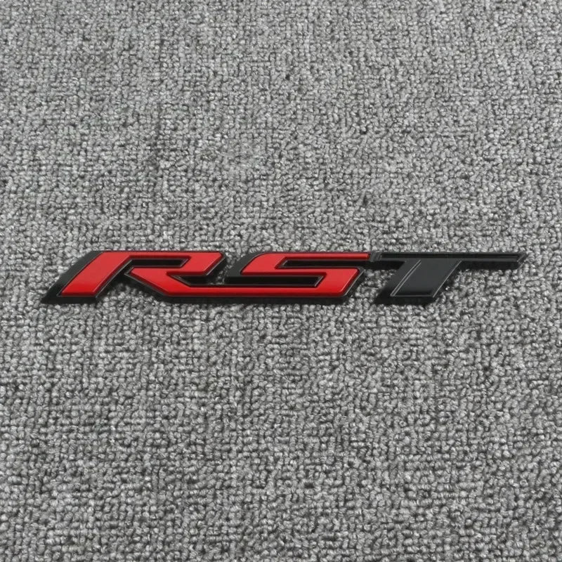 3D Metal RST Emblem Badge for Chevy Silverado Trunk - image 8