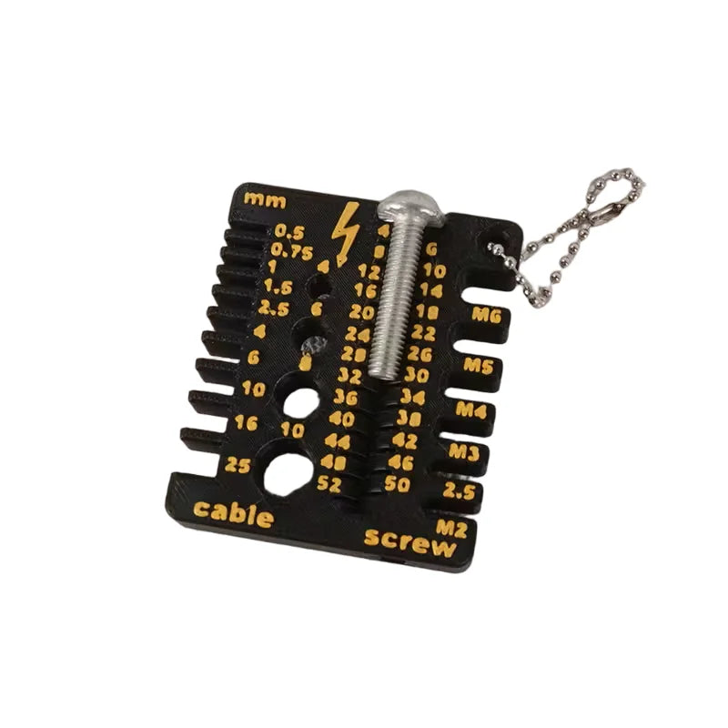 Wire Gauge Screw Size Measuring Tool, Portable Thickness Gauge - image 6