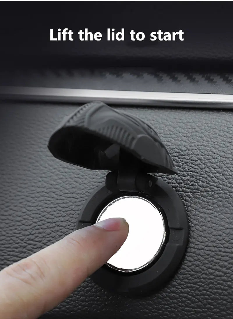 Push Start Button Ring Cover for Car Interior