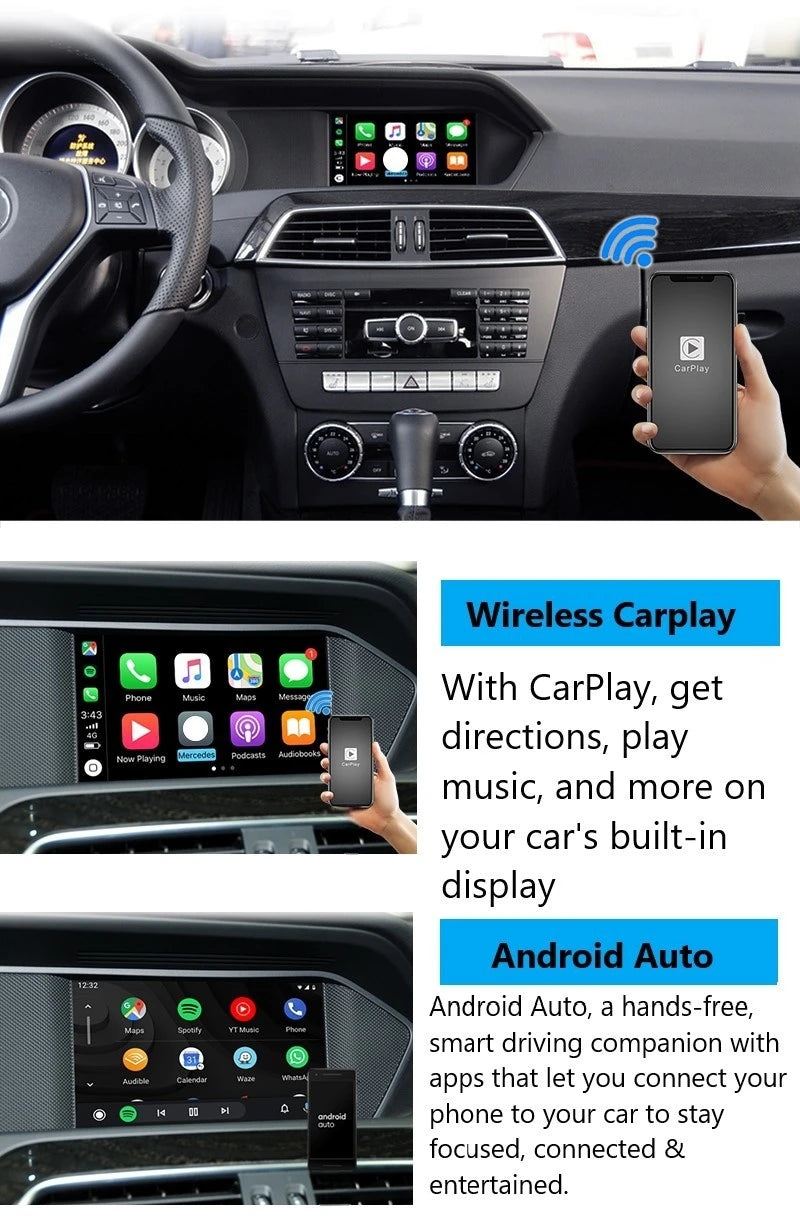 Wireless CarPlay & Android Auto Adapter for Mercedes-Benz - image 6