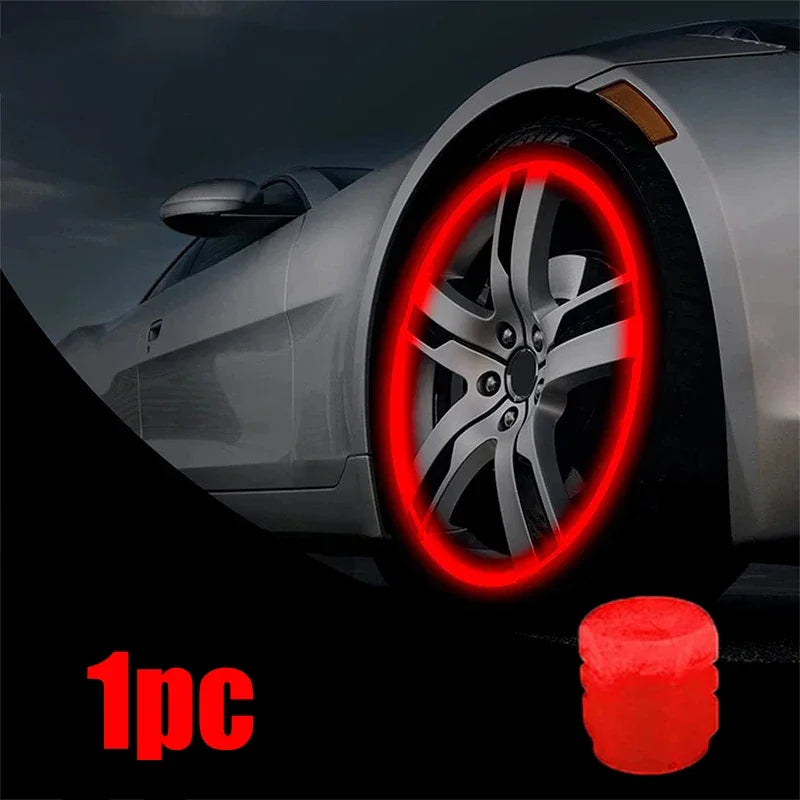 Glow in Dark Tire Valve Caps - Luminous Car Wheel Stem Covers - image 15