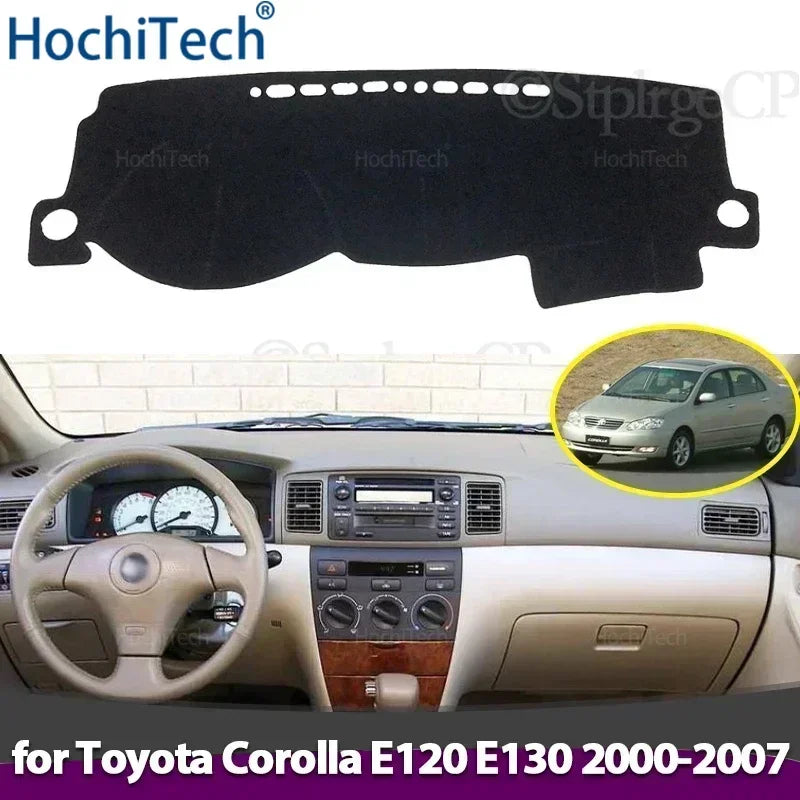 Custom Fit Dashboard Cover Mat for Toyota Corolla 2000-2007