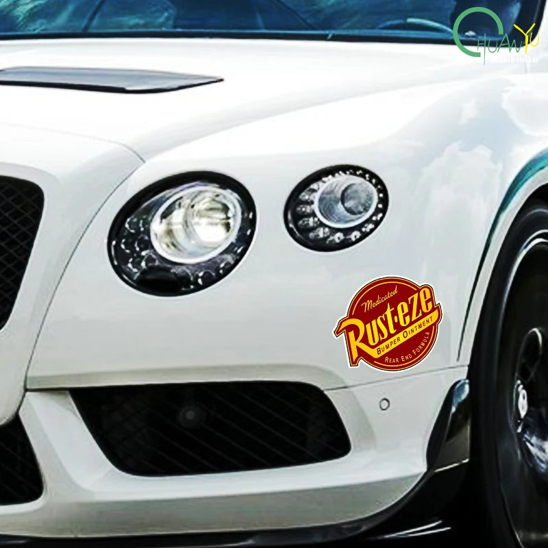 Racing-Style Sponsor Decal for Windshield or Window