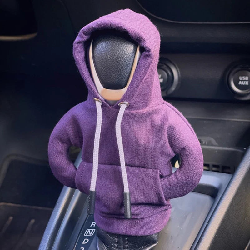Gear Shift Knob Hoodie Cover, Universal for Manual & Automatic Shifters