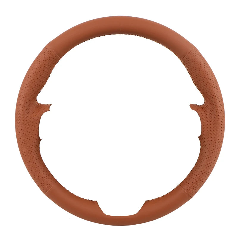 Custom Microfiber Leather Steering Wheel Cover for Dodge RAM - image 19