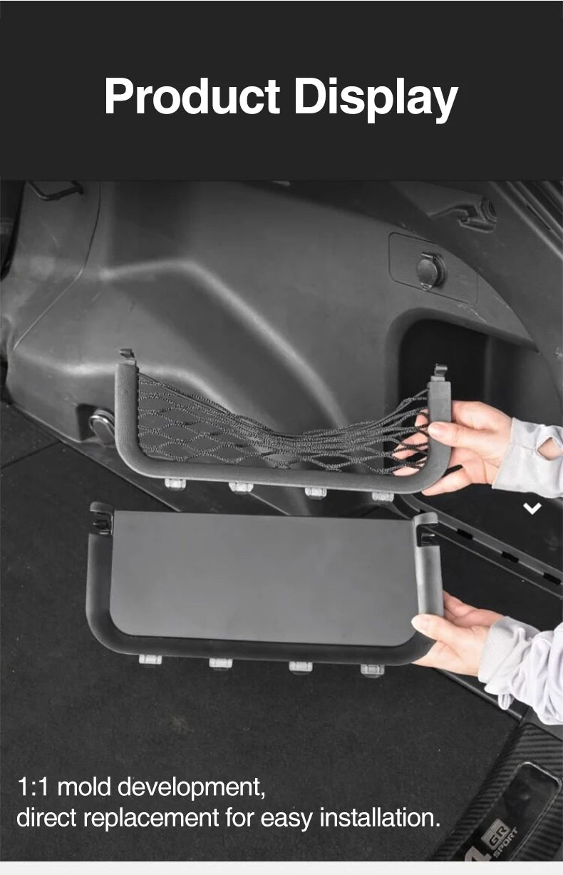 Trunk Side Storage Divider Cover for Toyota RAV4 2026