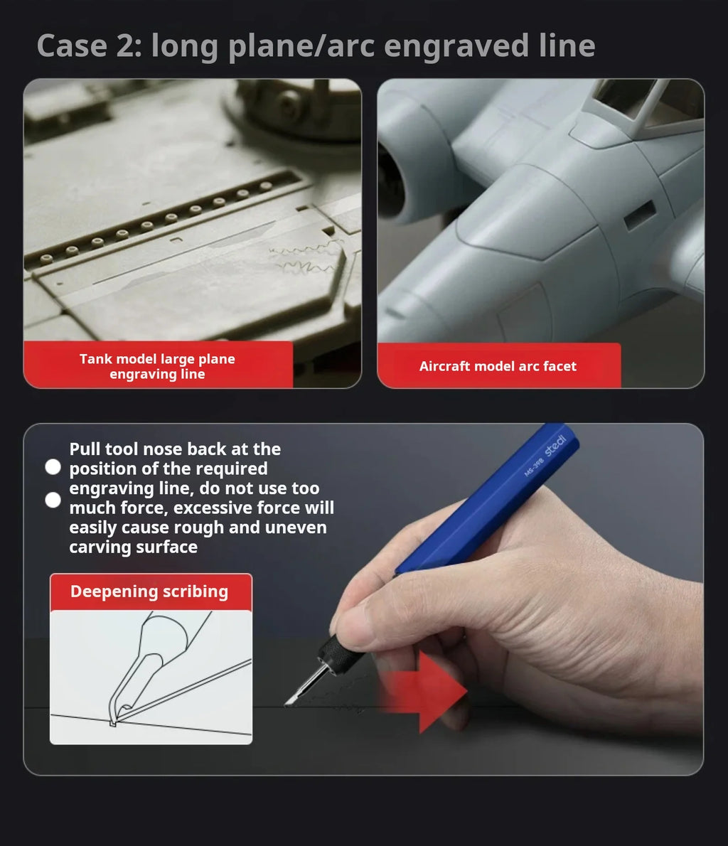 Precision Eagle-Beak Hook Knife for Model Trimming & Scribing - image 5