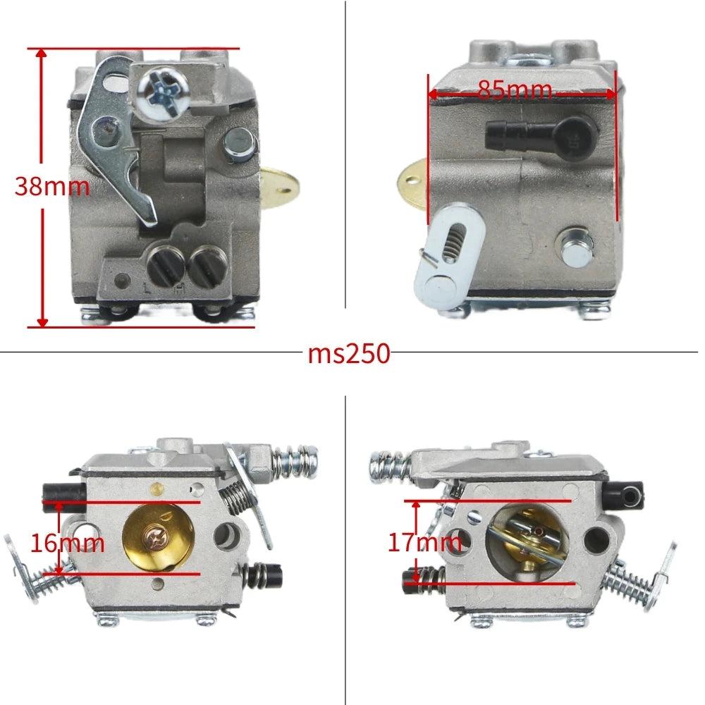 Stihl Chainsaw Carburetor Kit MS210 MS230 MS250 - Replacement Parts - image 2