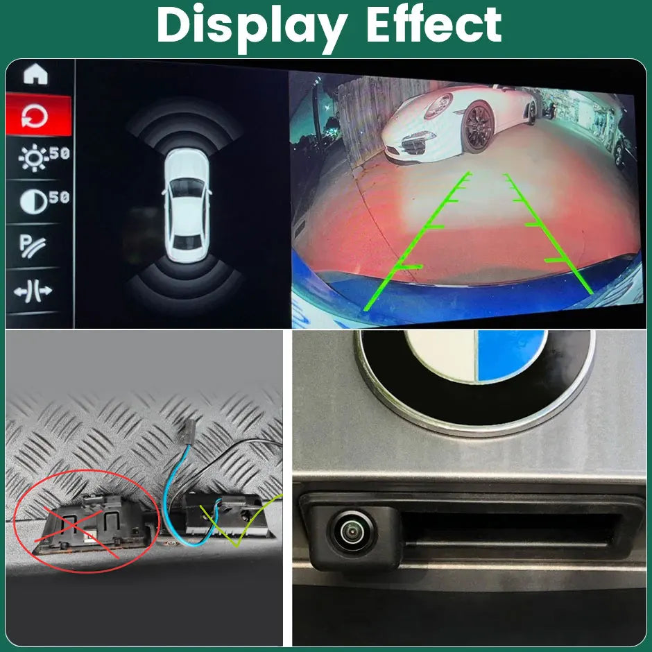 1080P AHD Backup Camera for BMW 3/5/X Series with Night Vision - image 4