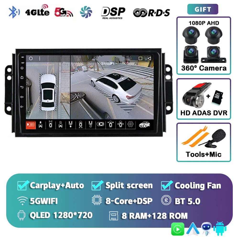 9-Inch Android CarPlay Multimedia Player for Chery Tiggo 2016-2020 - image 26