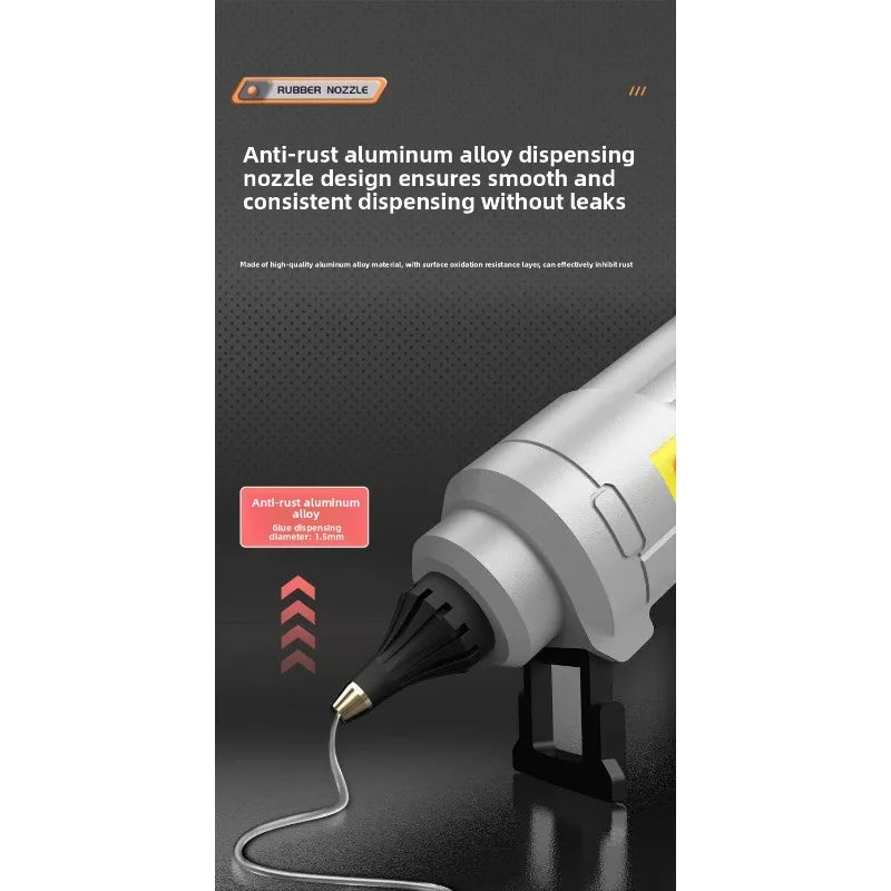 40W Hot Melt Glue Gun For 7mm Glue Stick Industrial Mini Glue Guns Thermo Electric Heat Handicrafts DIY Tools Household