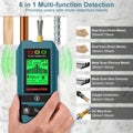 HANMATEK SF3 Stud Finder Wall Scanner Detector Tool for The Center Edge of Metal, Studs, AC Wire, Pipe