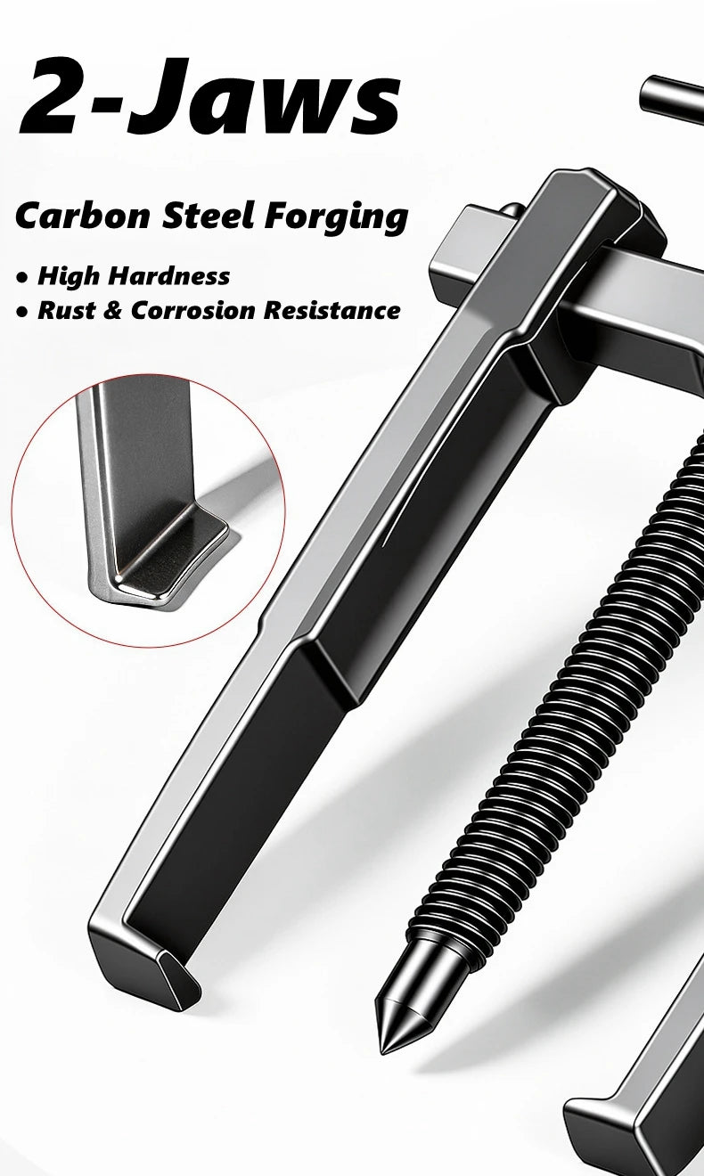 2 Jaw Car Inner Bearing Puller Gear Extractor 3/4/6/8 Inch Automotive Repair Tool