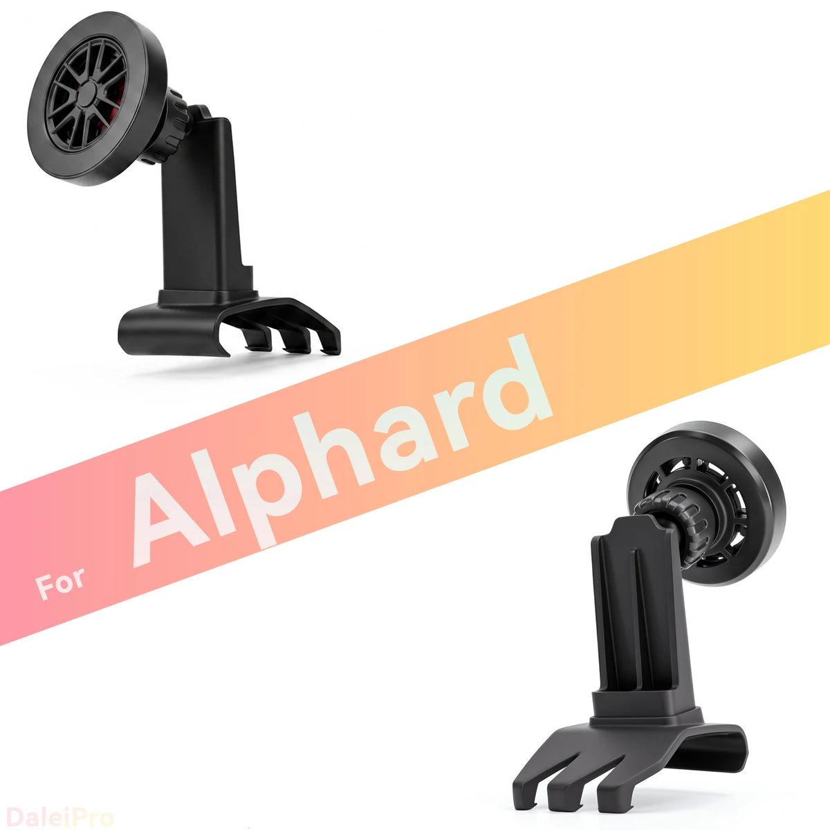 2-in-1 Phone Holder and Base Kit for Toyota Alphard AH40 2023-2026 - view 8