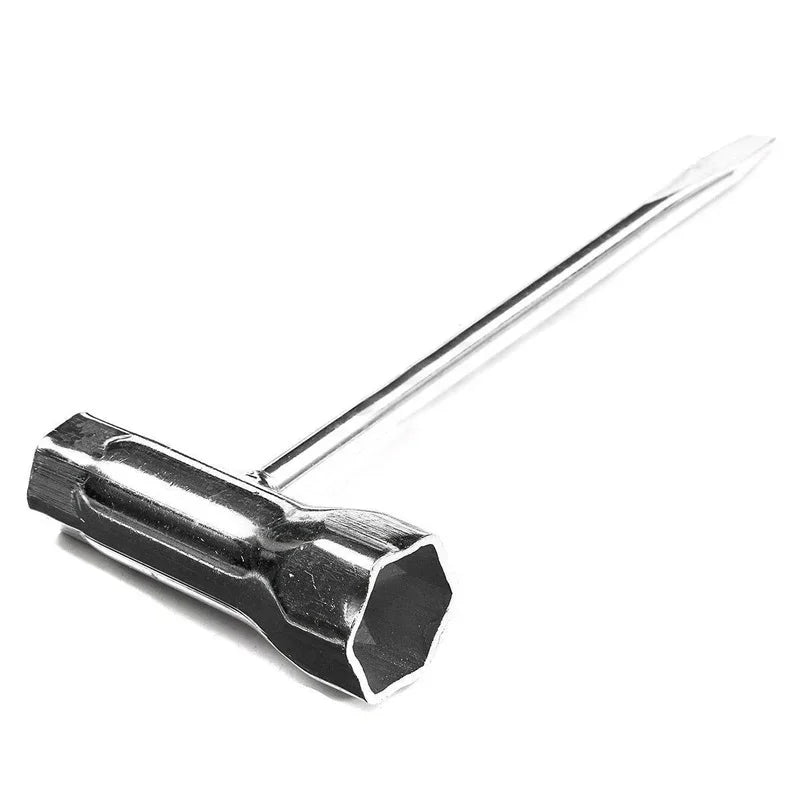 Spark Plug Socket Wrench 13mm & 19mm Stainless Steel Spanner for Chainsaw and Brush Cutter