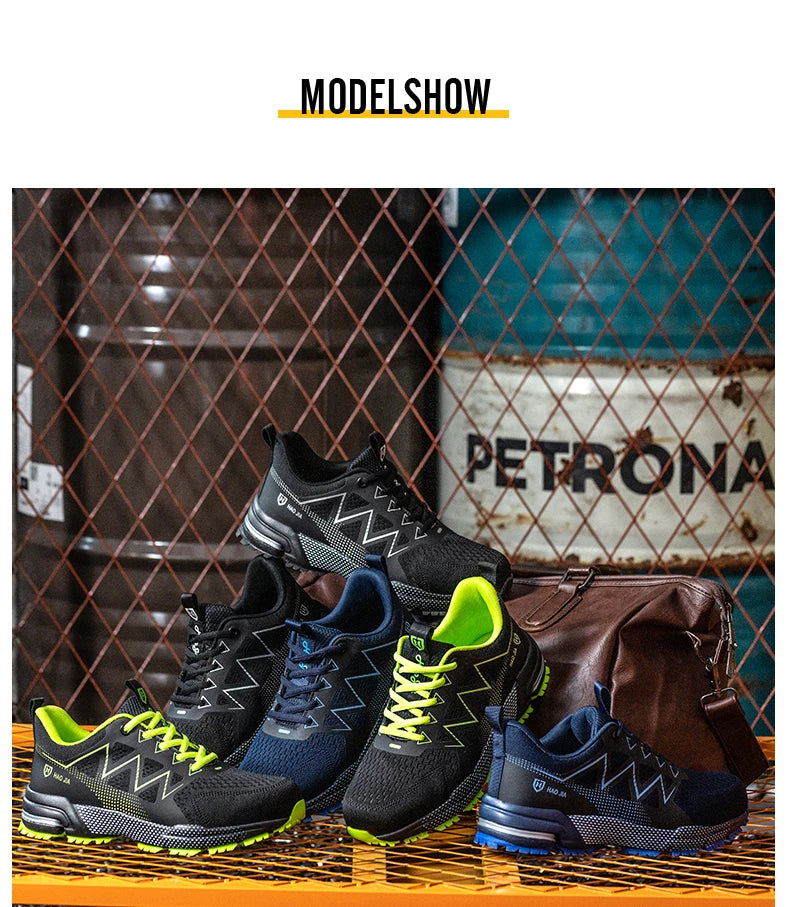 Lightweight Steel Toe Safety Sneakers for Men & Women - image 14
