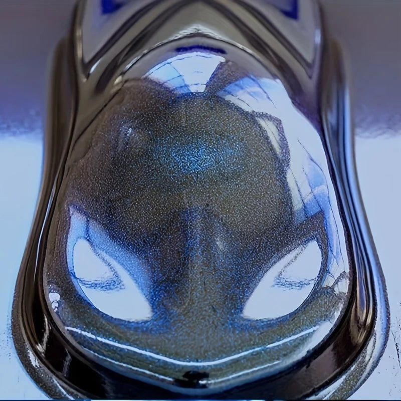 Sparkle Metallic Midnight Blue Vinyl Wrap Film for Car - Self-Adhesive - image 4